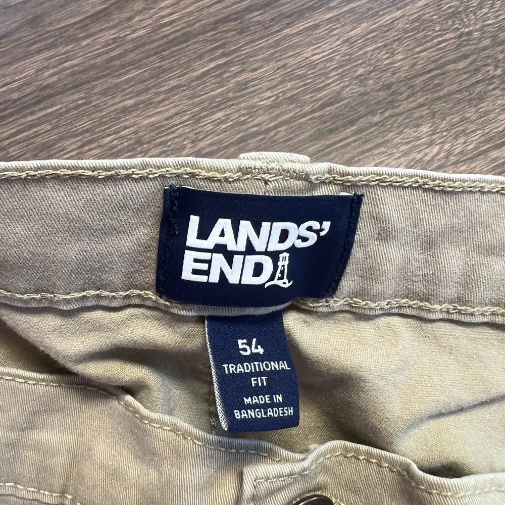 Men’s Lands End 54/29 slacks - Picture 2 of 4